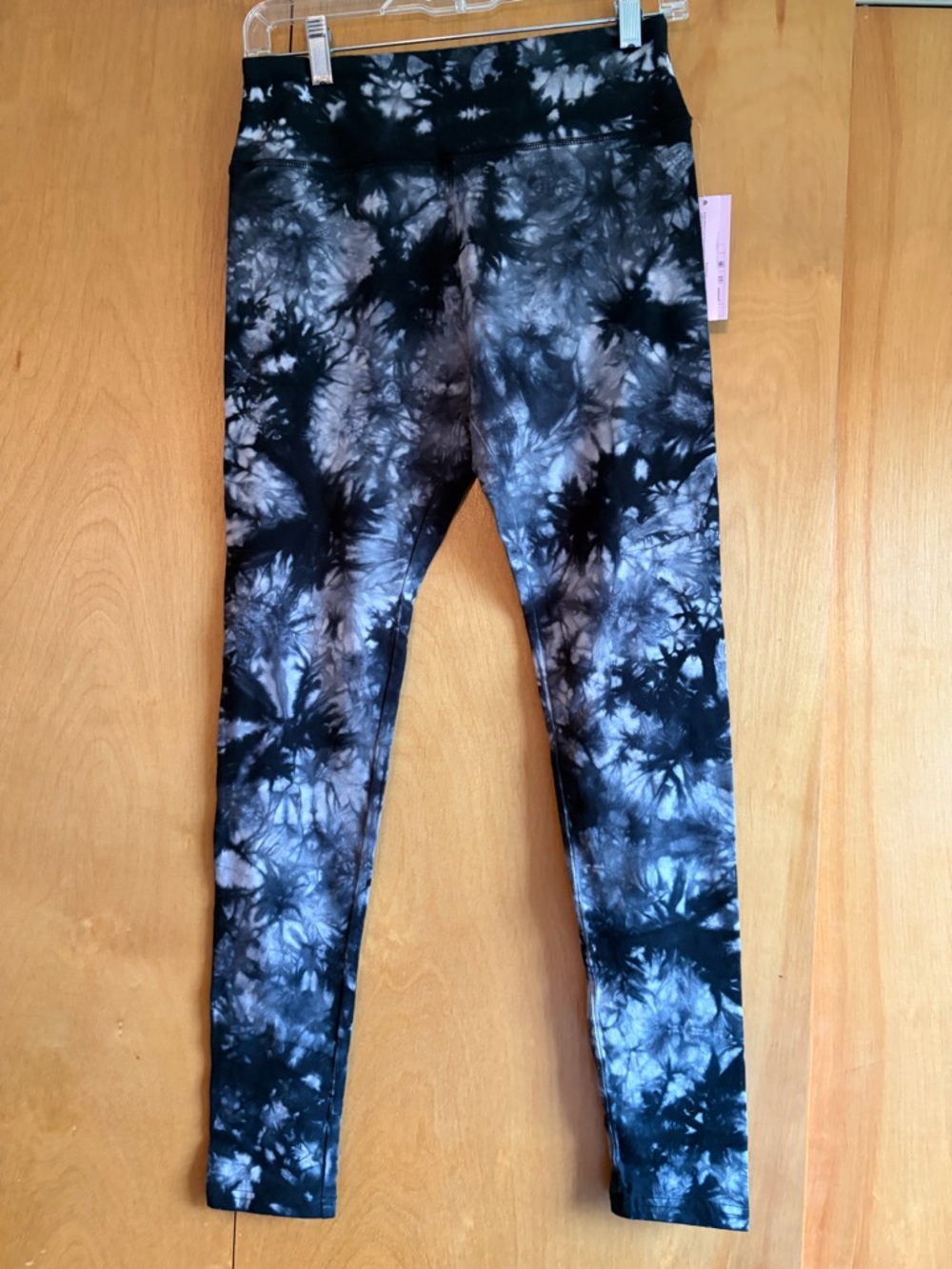 Women’s  Black Tie-Dye Leggings